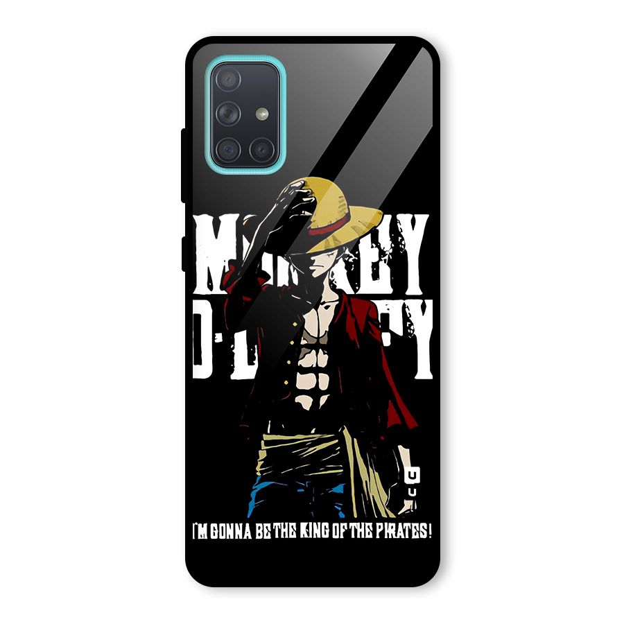 King Of Pirates Glass Back Case for Galaxy A71