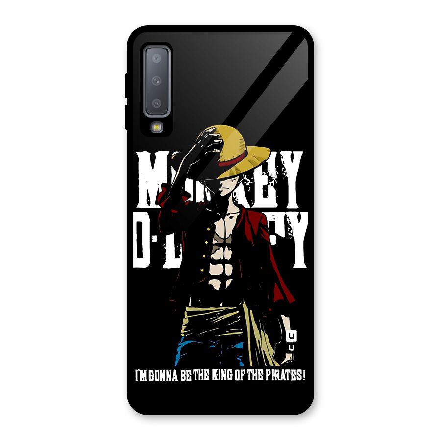 King Of Pirates Glass Back Case for Galaxy A7 (2018)