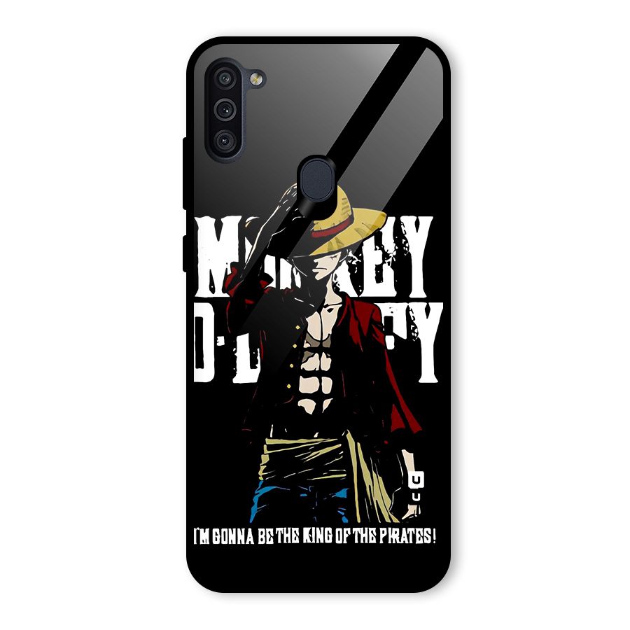 King Of Pirates Glass Back Case for Galaxy M11