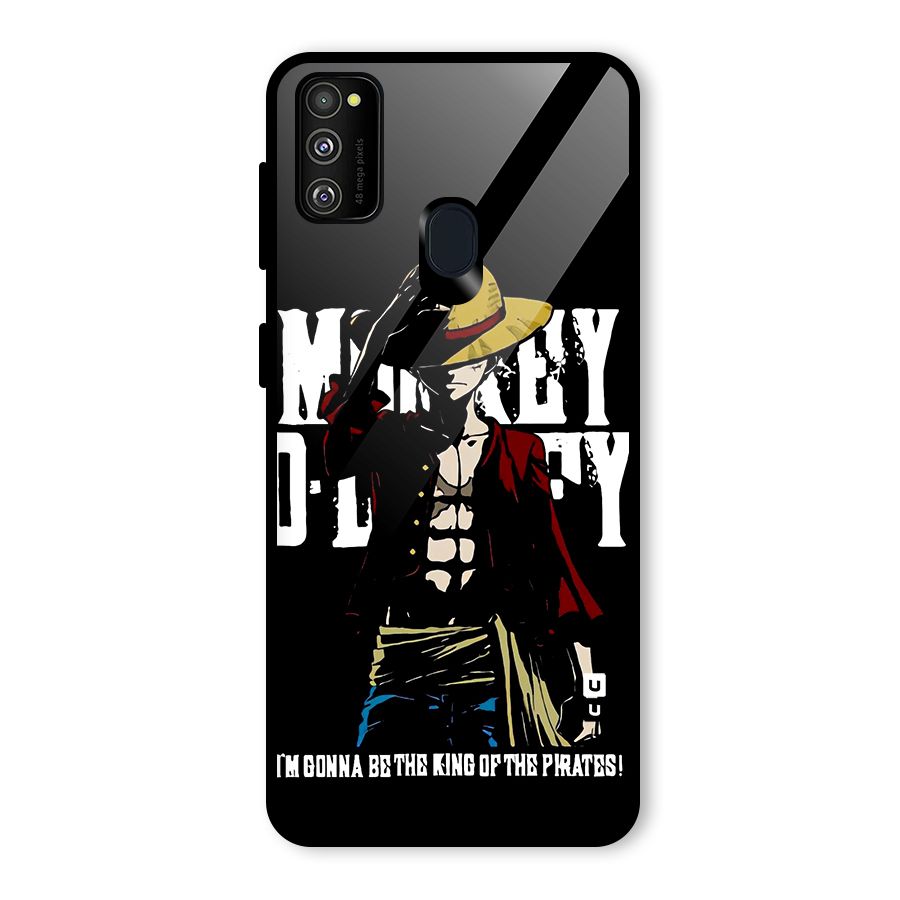 King Of Pirates Glass Back Case for Galaxy M30s