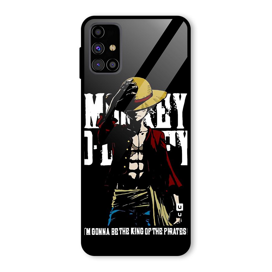 King Of Pirates Glass Back Case for Galaxy M31s