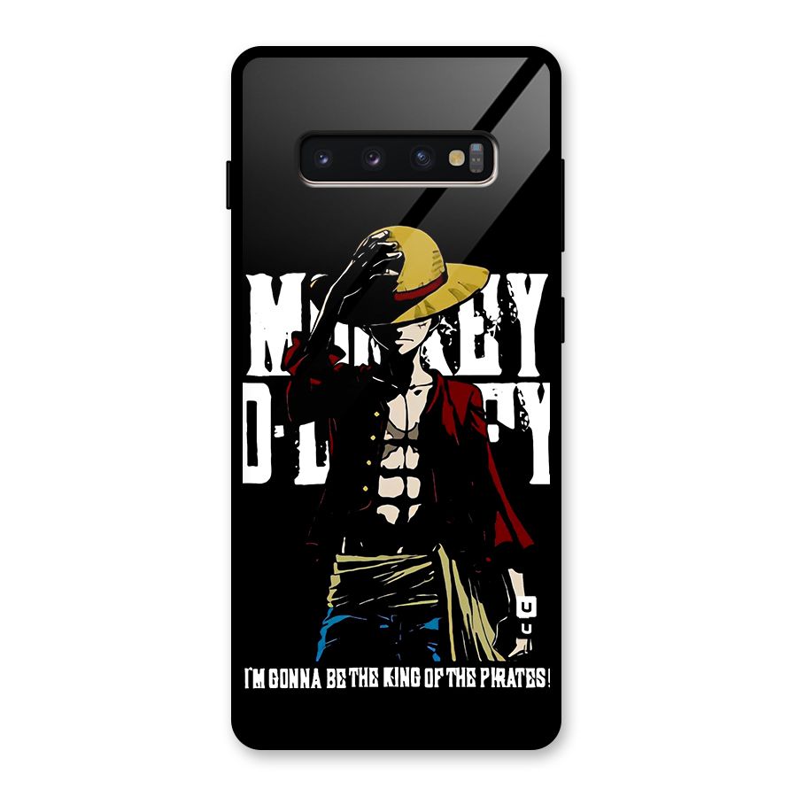 King Of Pirates Glass Back Case for Galaxy S10 Plus