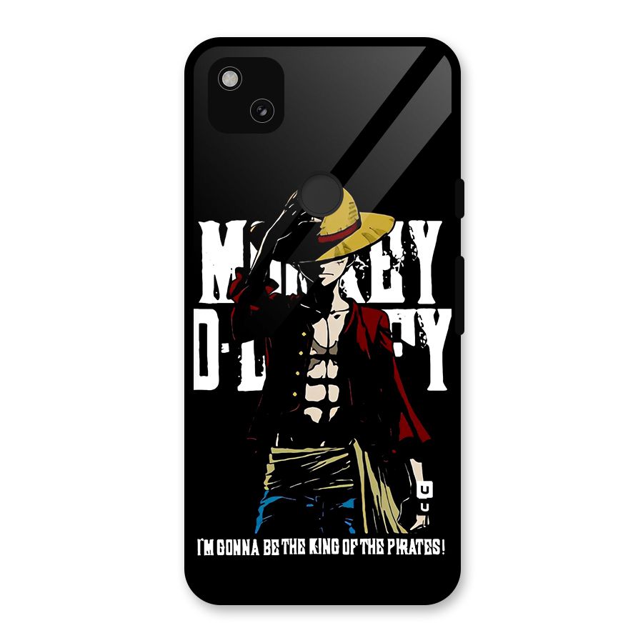 King Of Pirates Glass Back Case for Google Pixel 4a