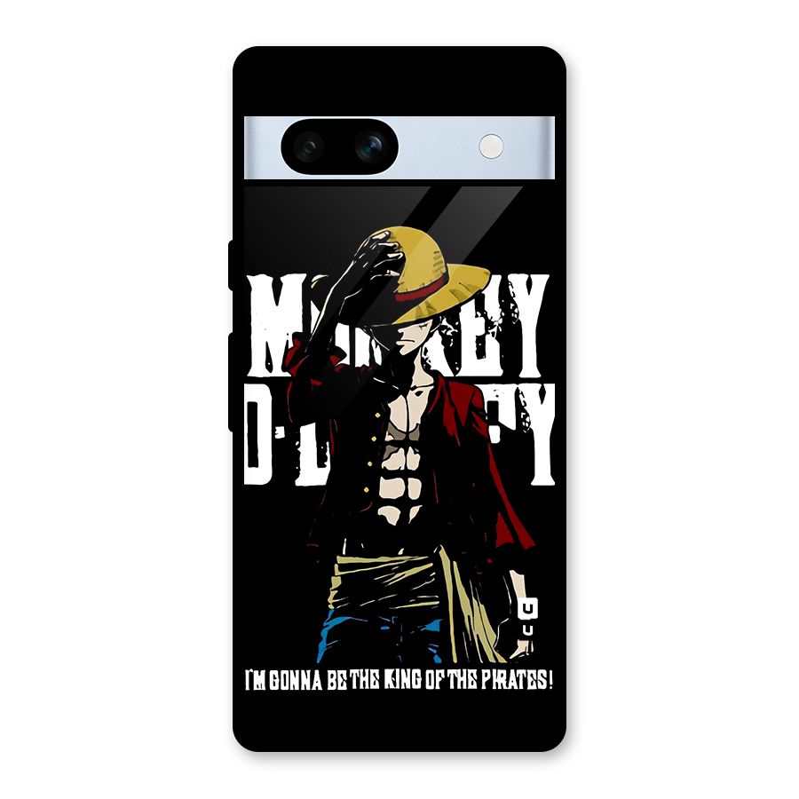 King Of Pirates Glass Back Case for Google Pixel 7a