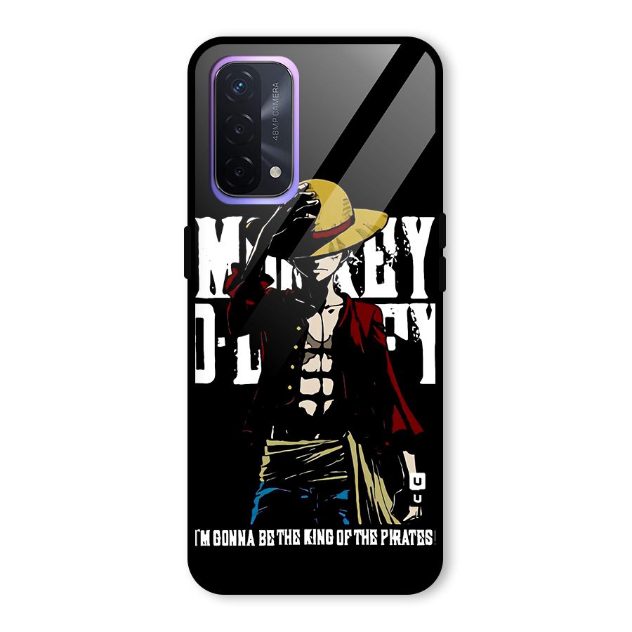 King Of Pirates Glass Back Case for Oppo A74 5G