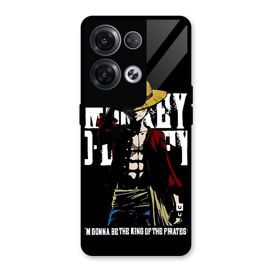 King Of Pirates Glass Back Case for Oppo Reno8 Pro 5G