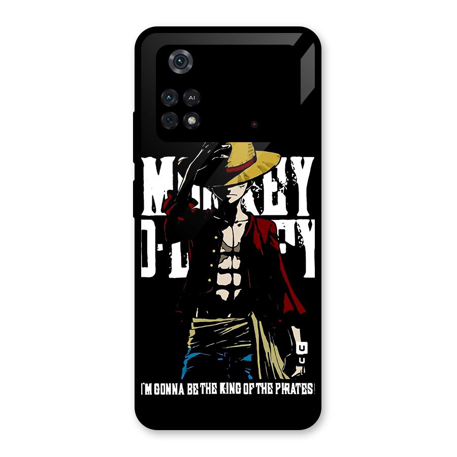 King Of Pirates Glass Back Case for Poco M4 Pro 4G