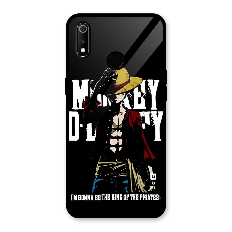King Of Pirates Glass Back Case for Realme 3i