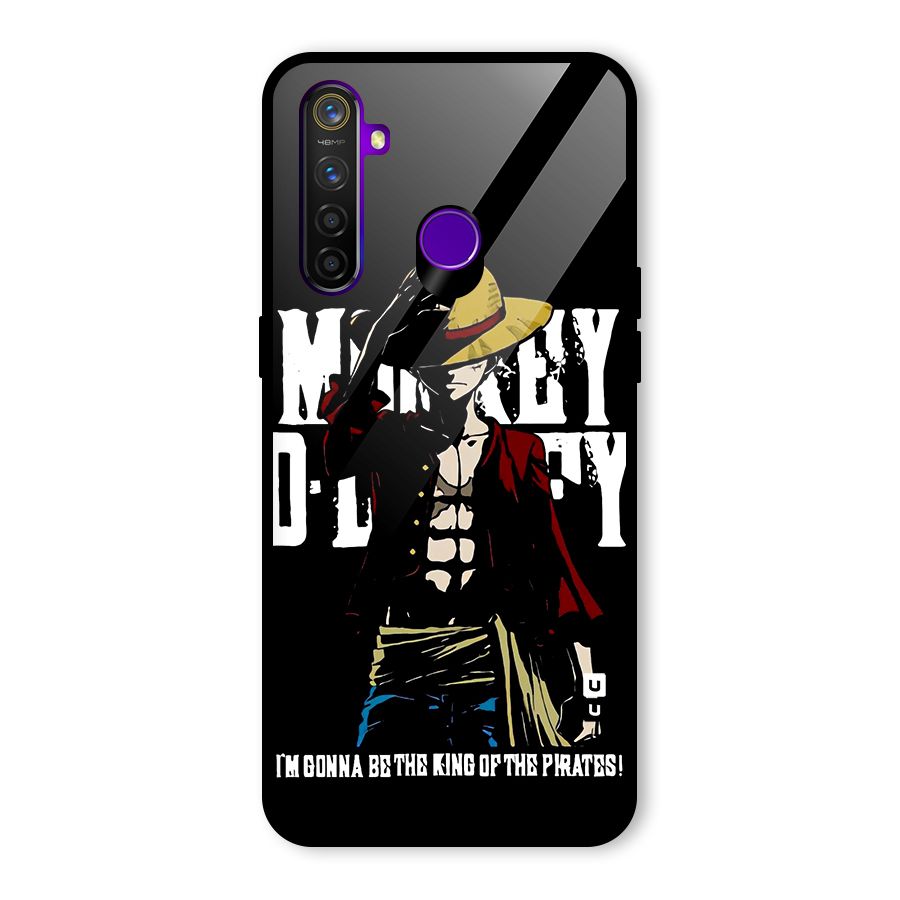 King Of Pirates Glass Back Case for Realme 5 Pro