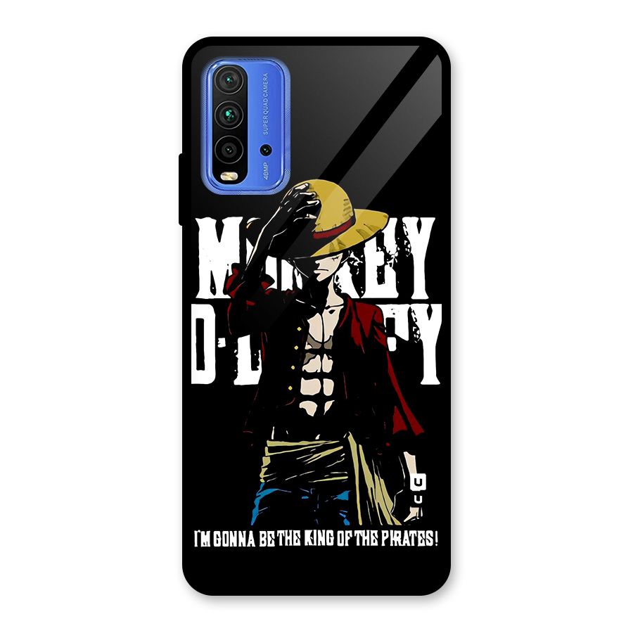 King Of Pirates Glass Back Case for Redmi 9 Power