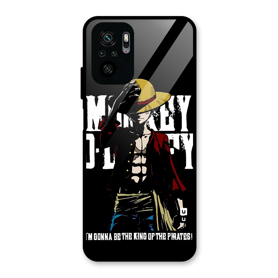 King Of Pirates Glass Back Case for Redmi Note 10S