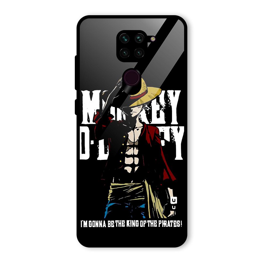 King Of Pirates Glass Back Case for Redmi Note 9