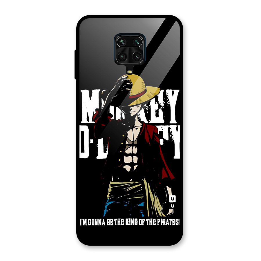 King Of Pirates Glass Back Case for Redmi Note 9 Pro