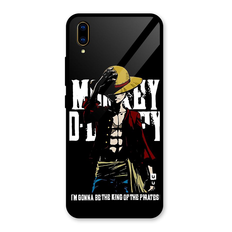 King Of Pirates Glass Back Case for Vivo V11 Pro