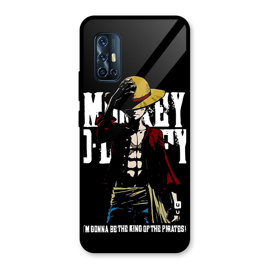 King Of Pirates Glass Back Case for Vivo V17