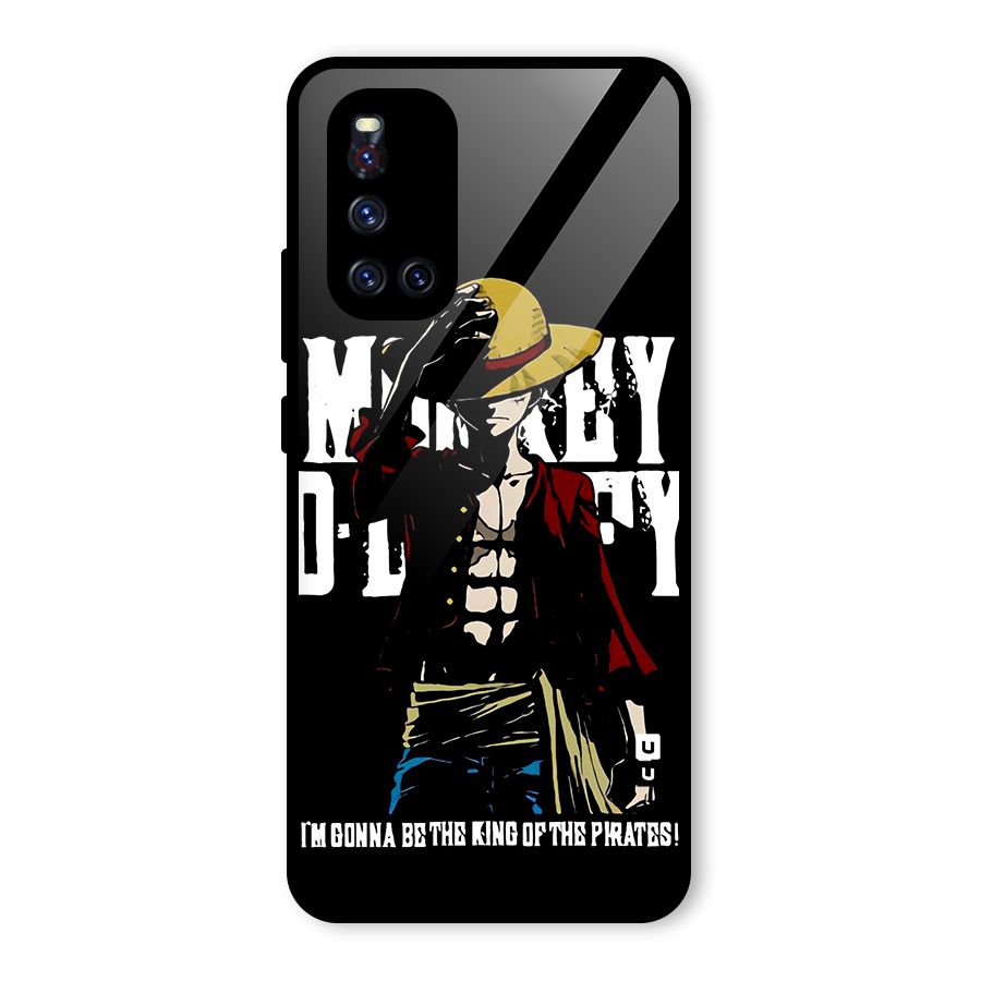 King Of Pirates Glass Back Case for Vivo V19