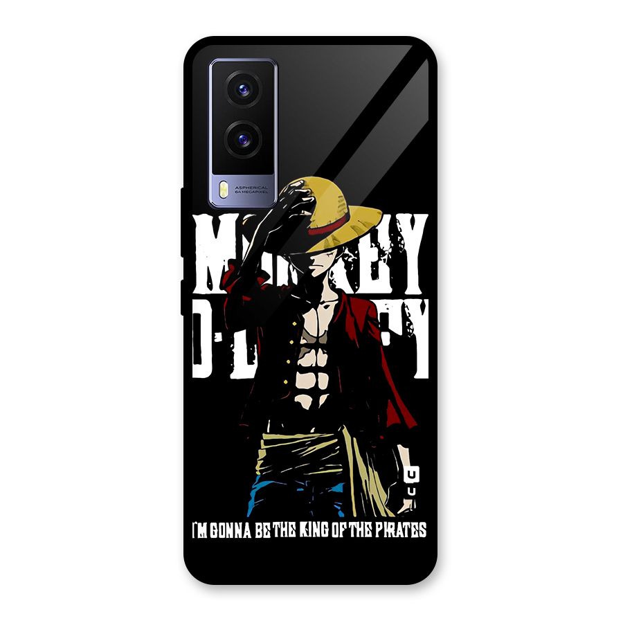 King Of Pirates Glass Back Case for Vivo V21e 5G