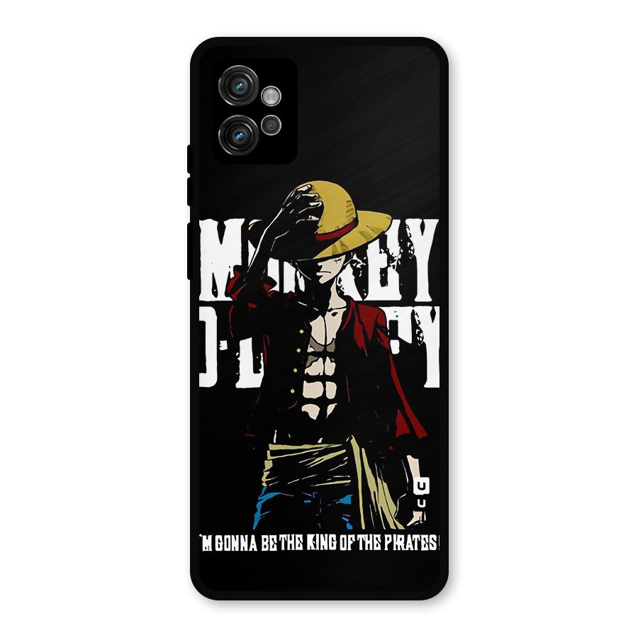 King Of Pirates Metal Back Case for Moto G32