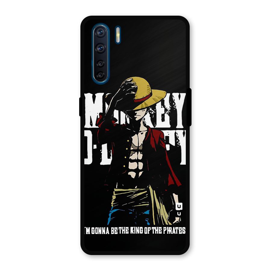 King Of Pirates Metal Back Case for Oppo F15