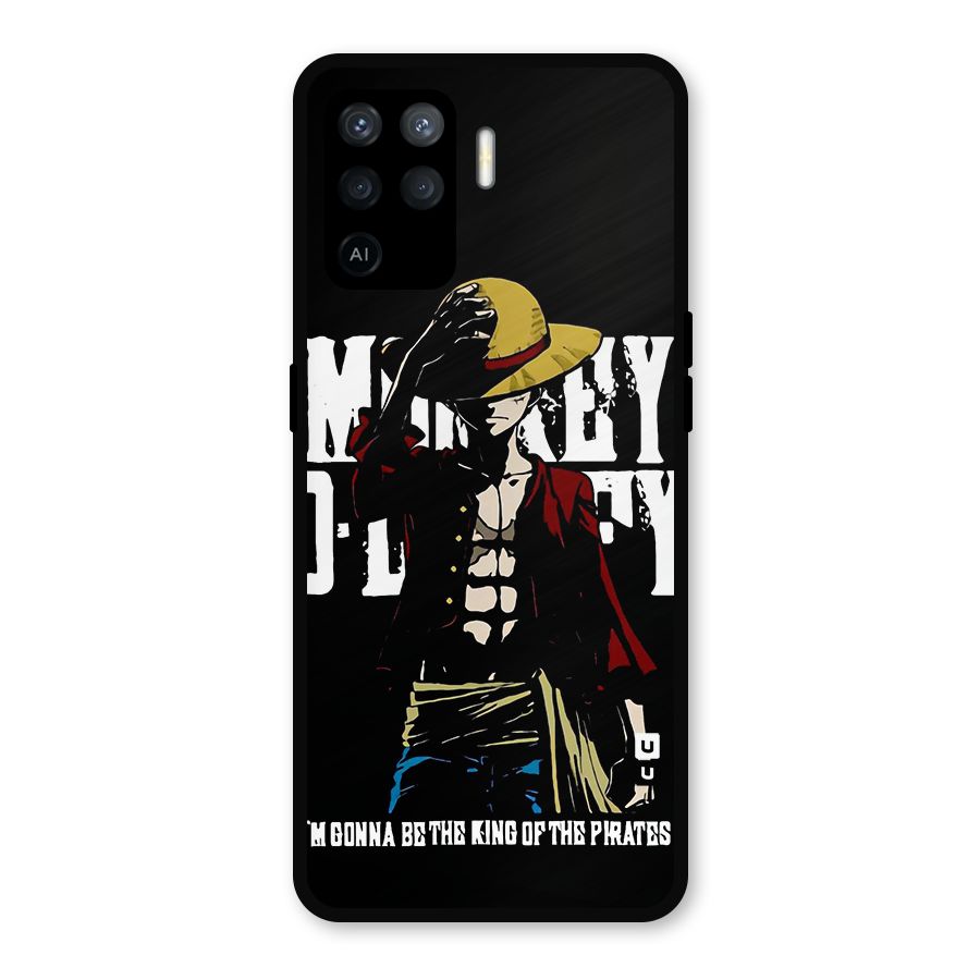King Of Pirates Metal Back Case for Oppo F19 Pro