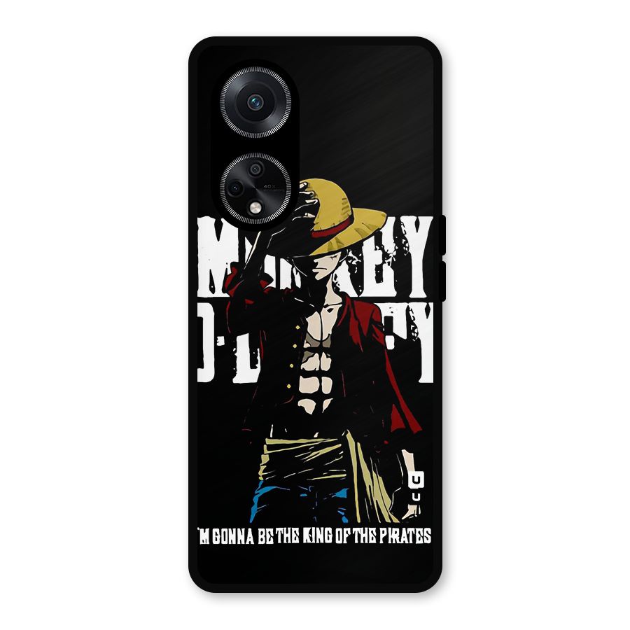 King Of Pirates Metal Back Case for Oppo F23
