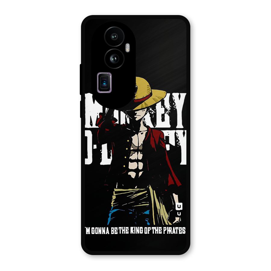 King Of Pirates Metal Back Case for Oppo Reno10 Pro Plus
