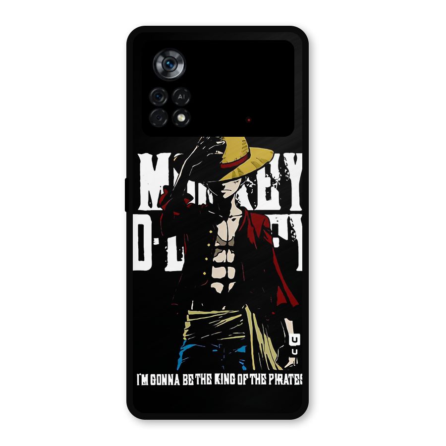 King Of Pirates Metal Back Case for Poco X4 Pro 5G