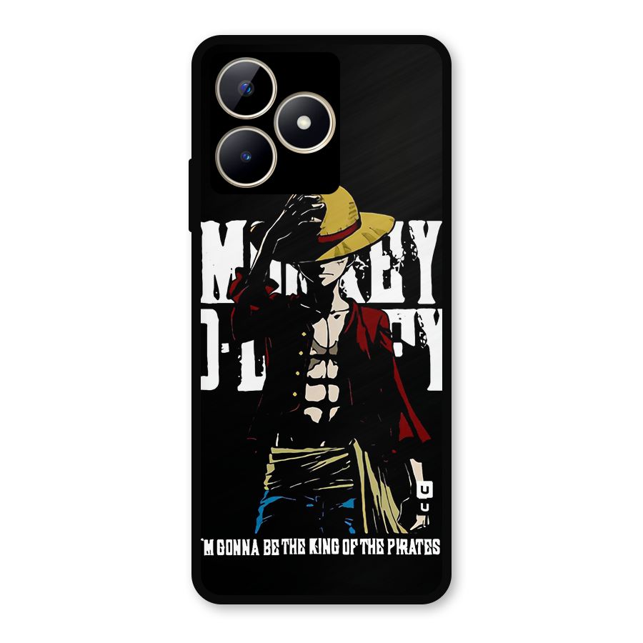 King Of Pirates Metal Back Case for Realme C53