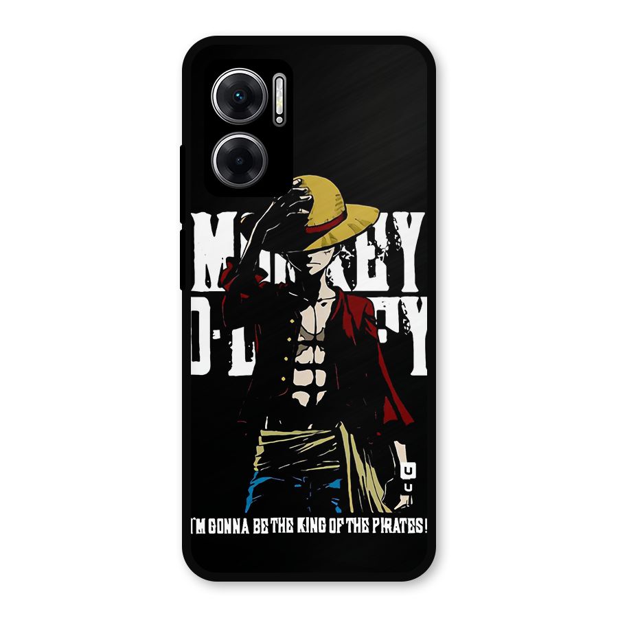 King Of Pirates Metal Back Case for Redmi 11 Prime 5G