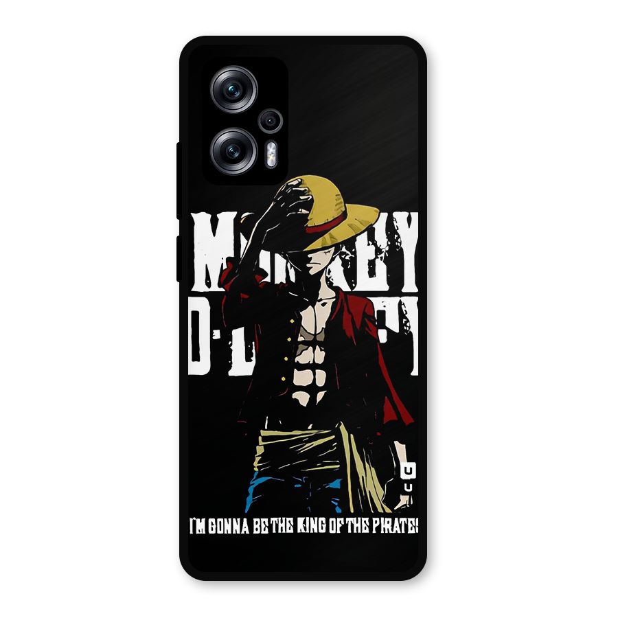 King Of Pirates Metal Back Case for Redmi K50i