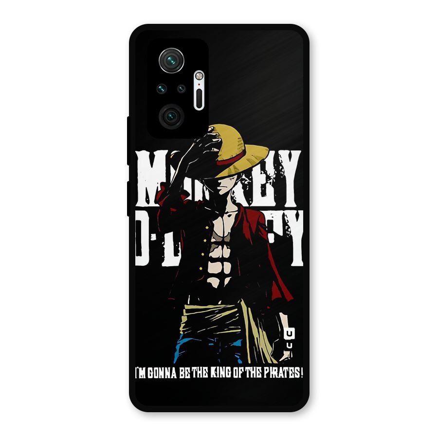 King Of Pirates Metal Back Case for Redmi Note 10 Pro