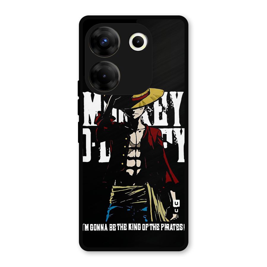 King Of Pirates Metal Back Case for Tecno Camon 20 Pro