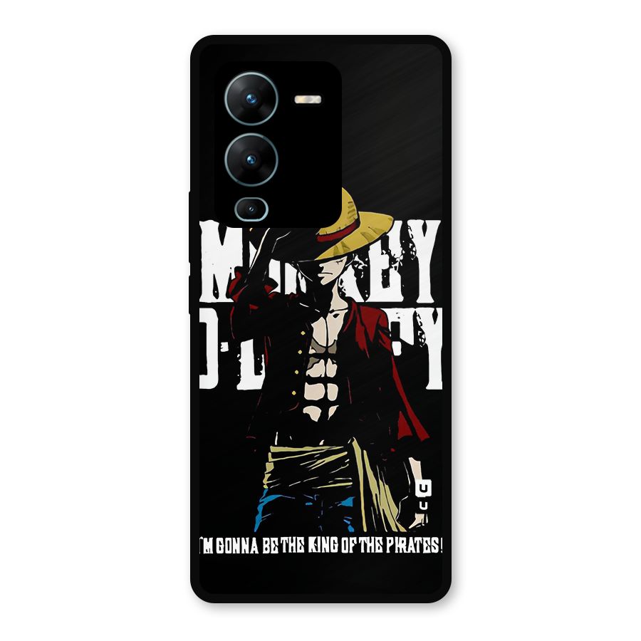 King Of Pirates Metal Back Case for Vivo V25 Pro