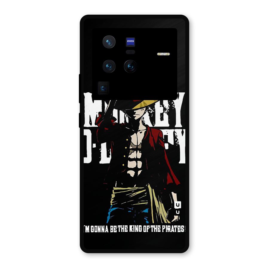 King Of Pirates Metal Back Case for Vivo X80 Pro