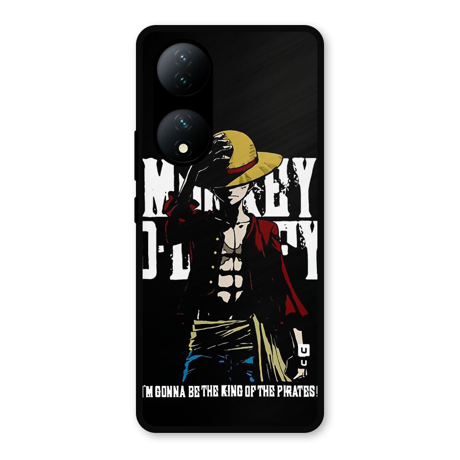 King Of Pirates Metal Back Case for Vivo Y100a
