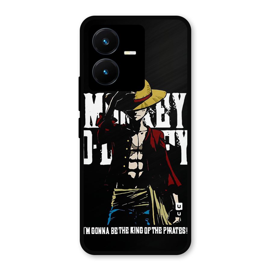 King Of Pirates Metal Back Case for Vivo Y22