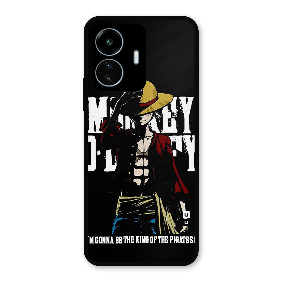 King Of Pirates Metal Back Case for vivo iQOO Z6 Lite 5G