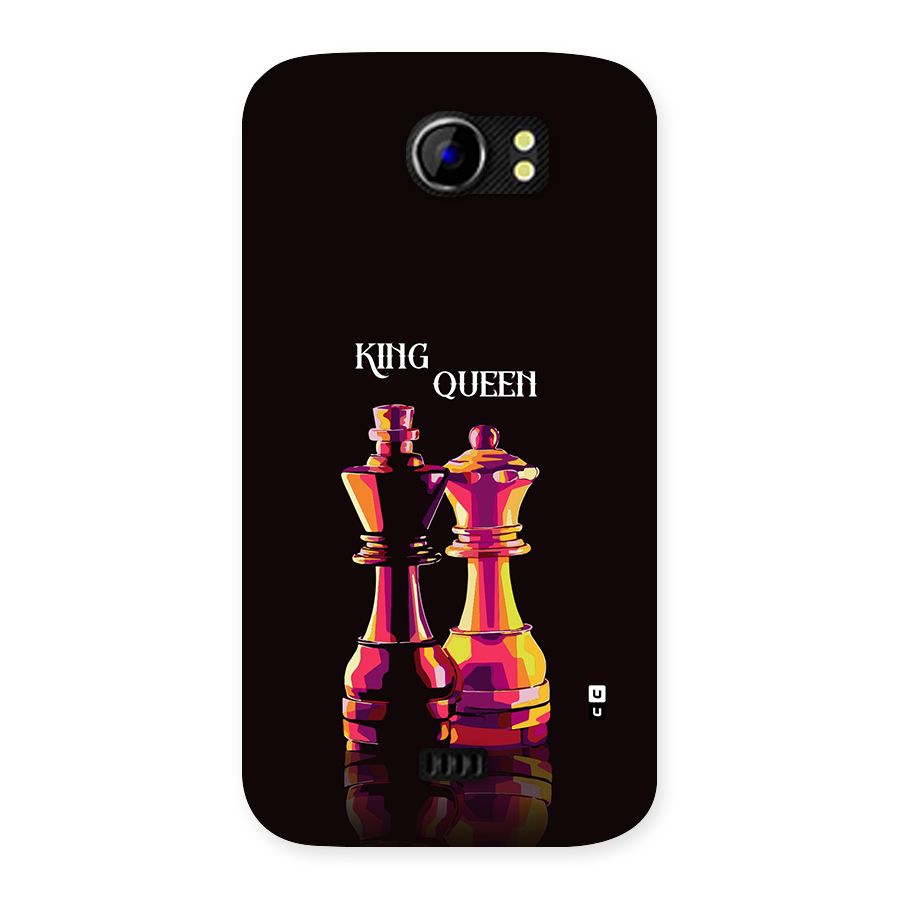 King Queen Back Case for Canvas 2 A110