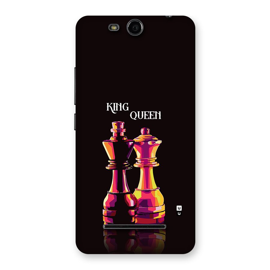 King Queen Back Case for Canvas Juice 3 Q392