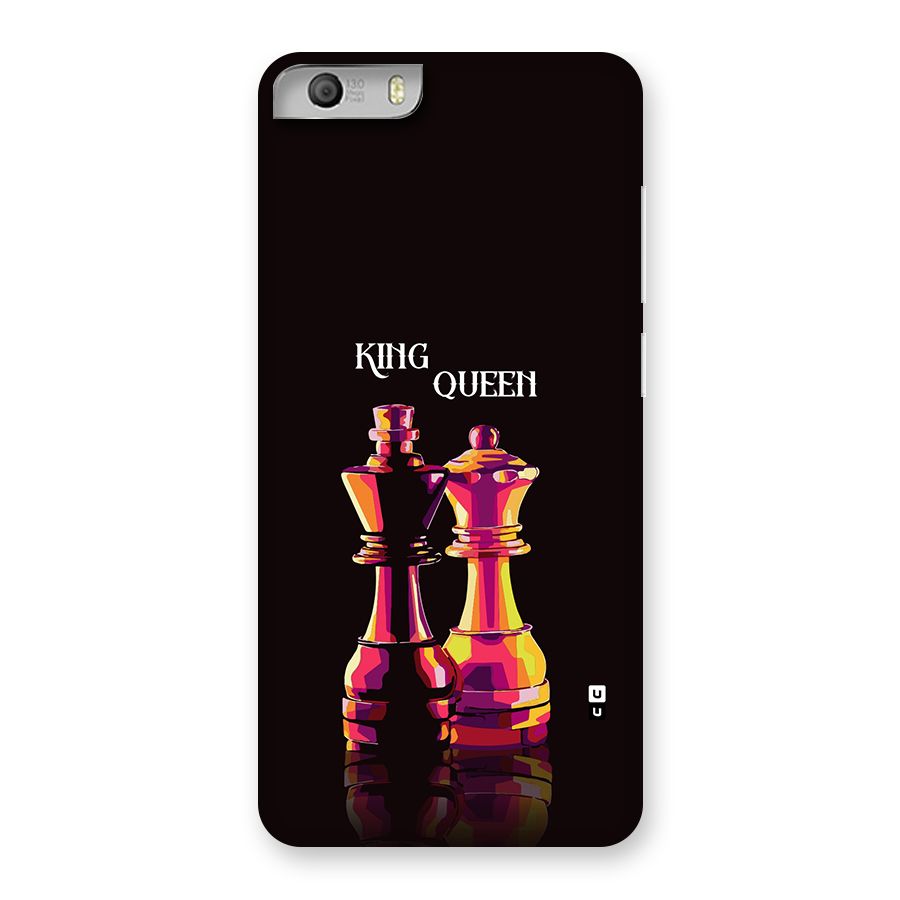 King Queen Back Case for Canvas Knight 2