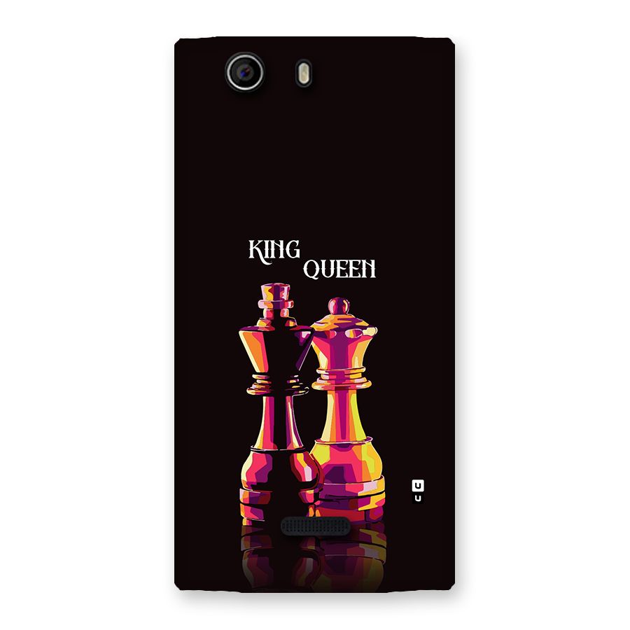 King Queen Back Case for Canvas Nitro 2 E311