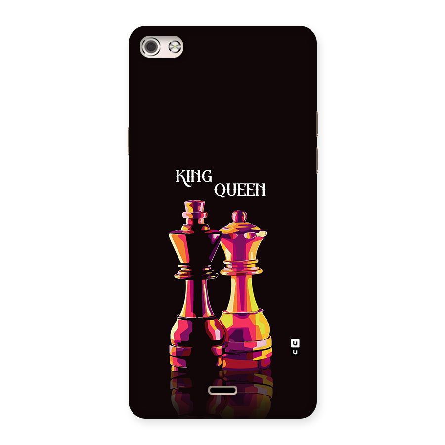 King Queen Back Case for Canvas Silver 5