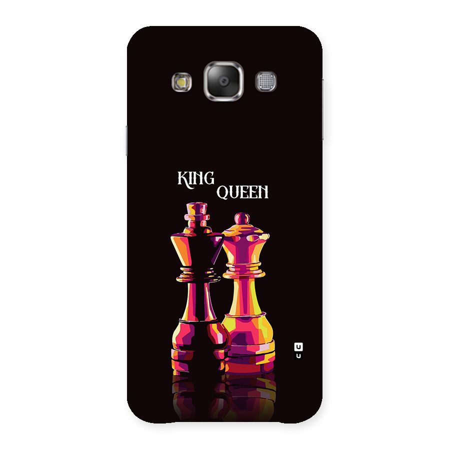 King Queen Back Case for Galaxy E7