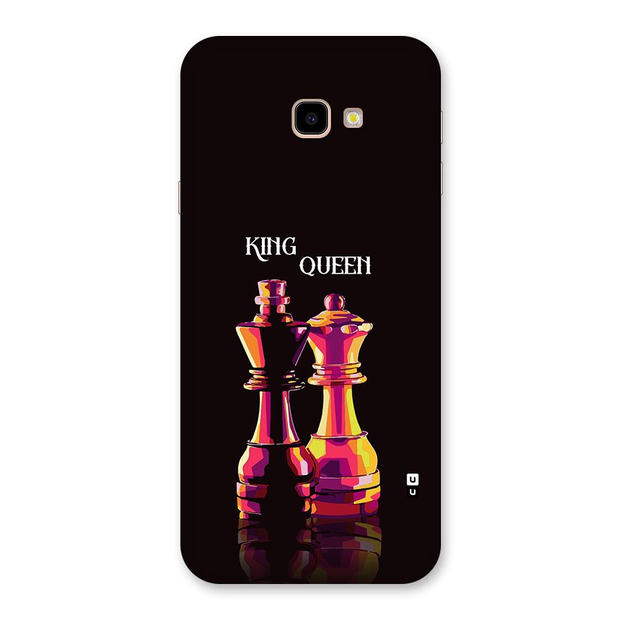 King Queen Back Case for Galaxy J4 Plus