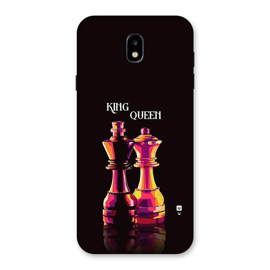 King Queen Back Case for Galaxy J7 Pro
