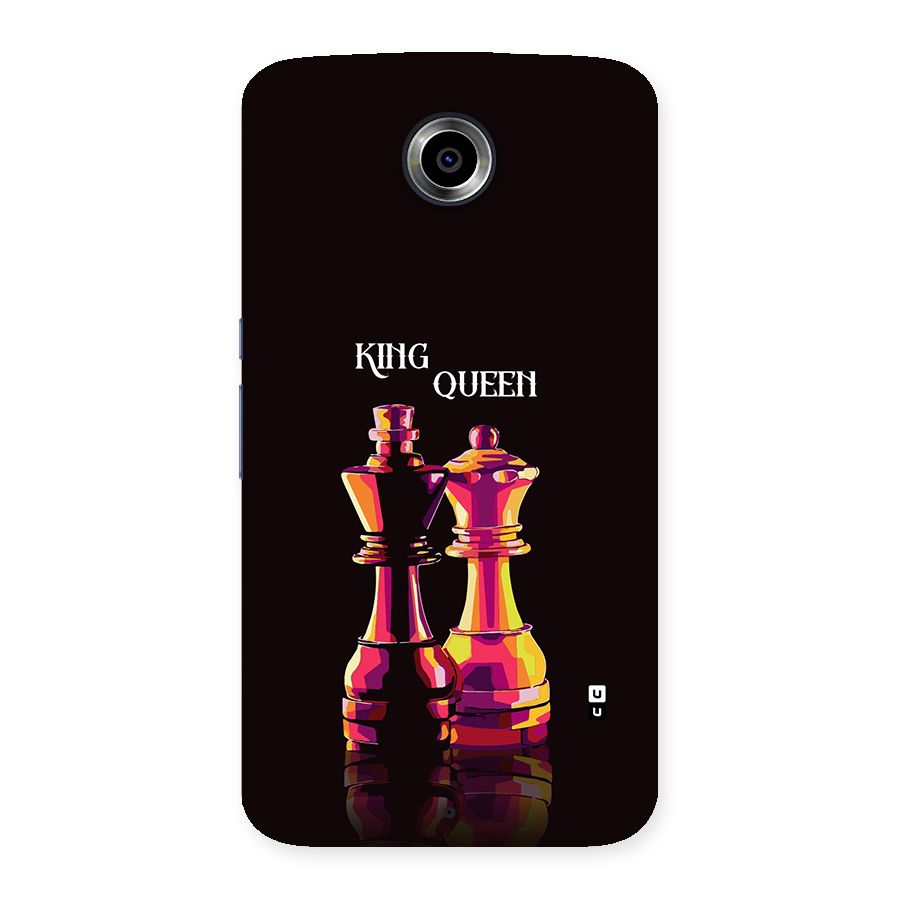 King Queen Back Case for Google Nexus 6