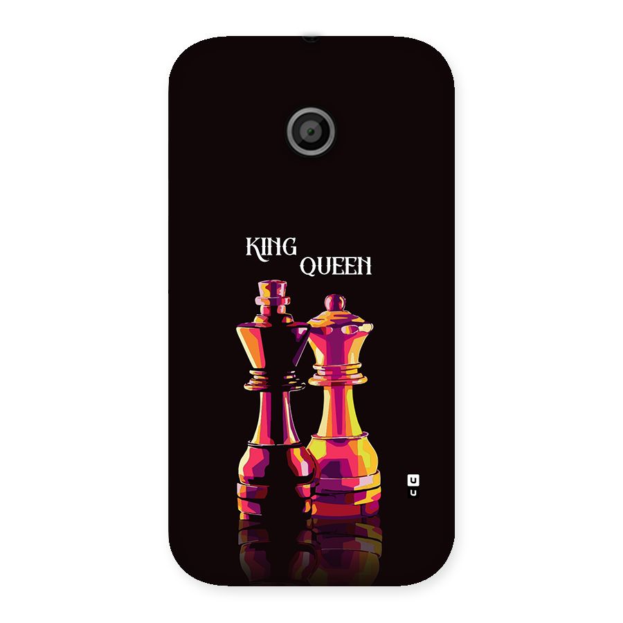 King Queen Back Case for Moto E