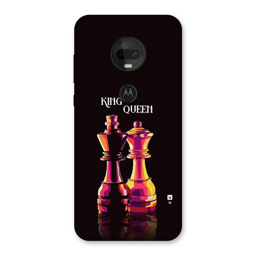King Queen Back Case for Moto G7