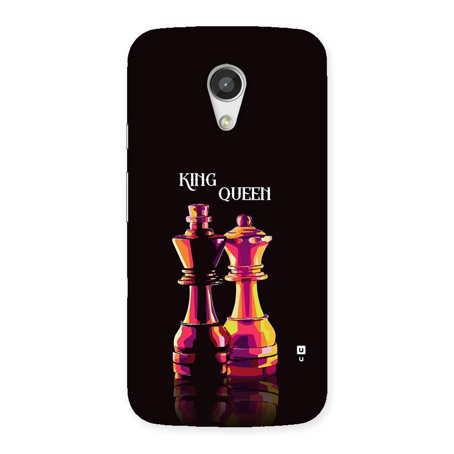 King Queen Back Case for Moto G 2nd Gen