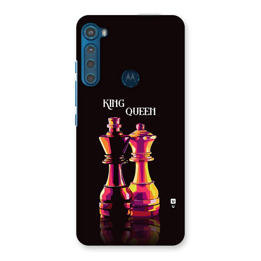 King Queen Back Case for Motorola One Fusion Plus